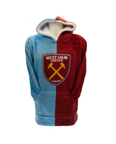 West Ham United FC Poncho Blanket Kids-TM-04085