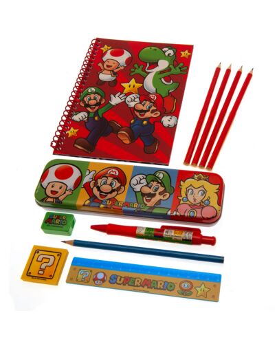 Super Mario Bumper Stationery Set-TM-04119