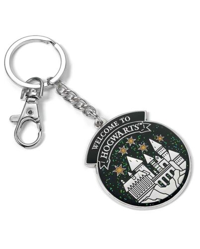 Harry Potter Charm Keyring Hogwarts Castle-TM-04299