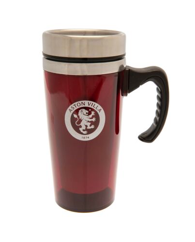 Aston Villa FC Handled Travel Mug-TM-04130