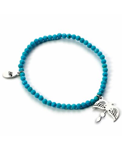 Harry Potter Stone Bracelet With Sterling Silver Charm Diadem-TM-04732