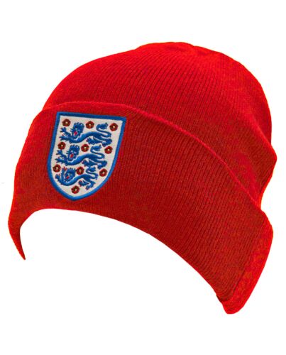 England FA Red Cuff Beanie-TM-04973
