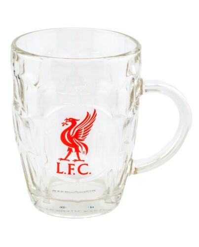 Liverpool FC Dimple Glass Tankard-TM-04966