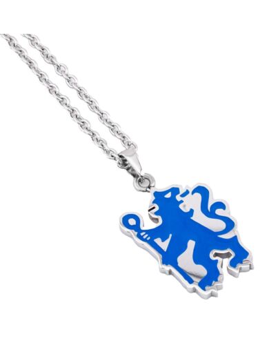 Chelsea FC Colour Lion Pendant & Chain-TM-05112