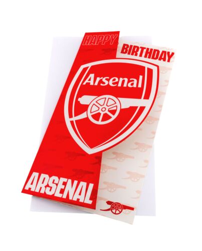 Arsenal FC Crest Birthday Card-TM-03924