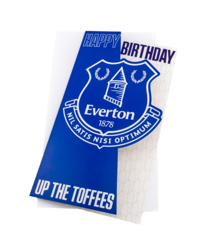 Everton FC Crest Birthday Card-TM-03929