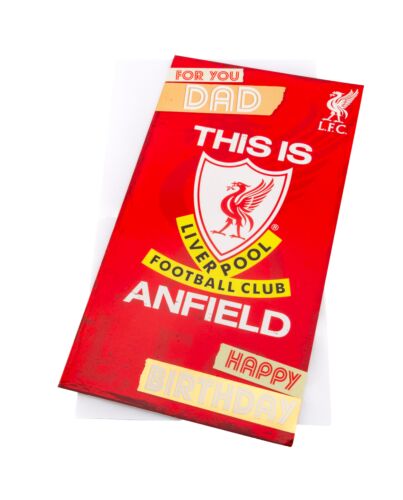 Liverpool FC Dad Birthday Card-TM-03931