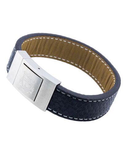 Liverpool FC Stitched Leather Bracelet-TM-05024