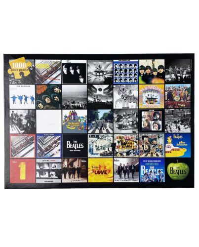 The Beatles Album Collage 1000pc Puzzle-TM-05285