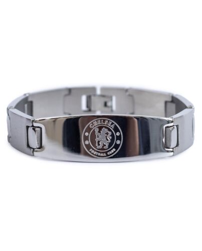 Chelsea FC Oval Plate Bracelet-TM-05096