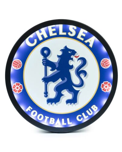 Chelsea FC Metal LED Logo Sign-TM-03965