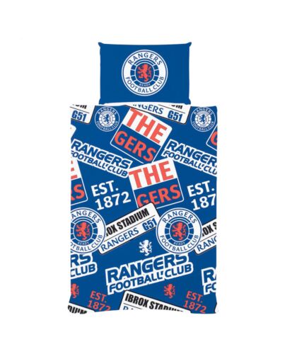Rangers FC Patch Single Duvet Set-TM-05412