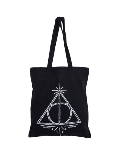 Harry Potter Deathly Hallows Canvas Tote Bag-TM-05252