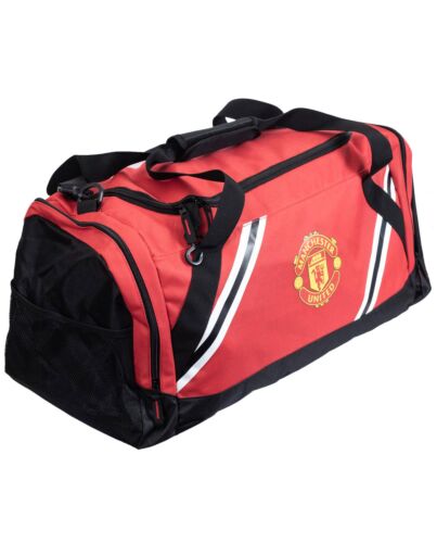 Manchester United FC Core Stripe Holdall-TM-04894
