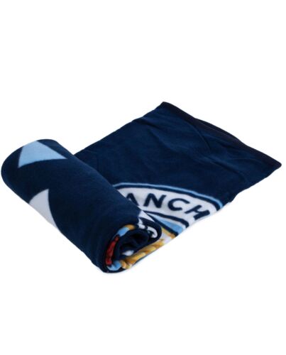 Manchester City FC Particle Fleece Blanket-TM-02839