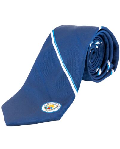 Manchester City FC Stripe Tie-TM-04396