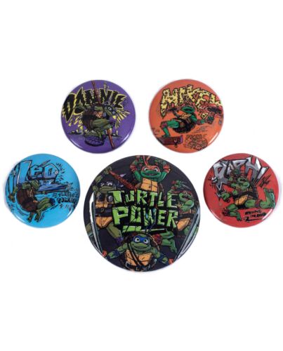 Teenage Mutant Ninja Turtles Button Badge Set-TM-05478