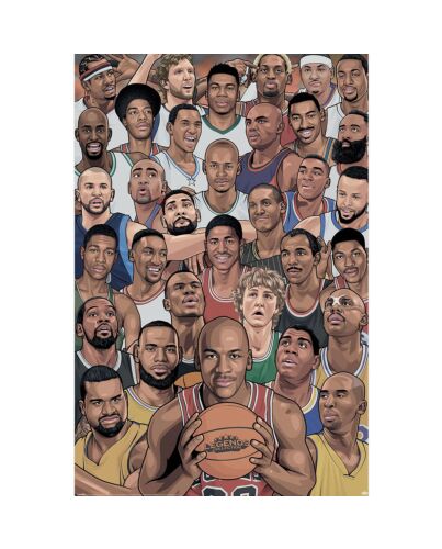 Legends Basketball's Greatest Poster 239-TM-05485