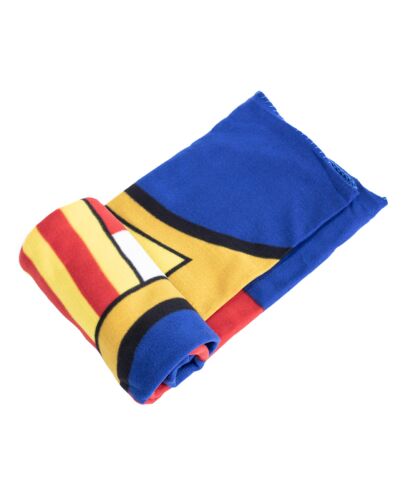 FC Barcelona Logo Fleece Blanket-TM-05014