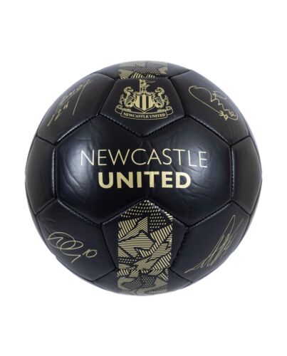 Newcastle United FC Sig Gold Phantom Skill Ball-TM-04615