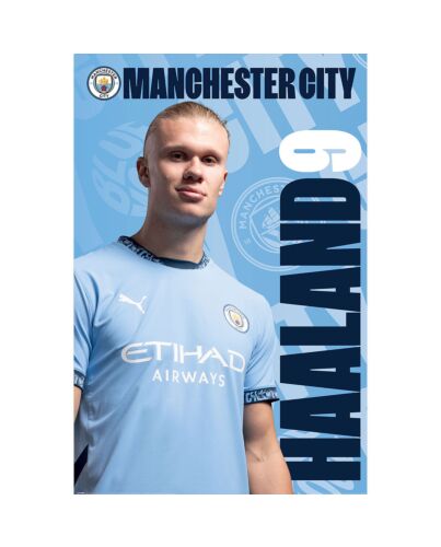 Manchester City FC Haaland Poster 85-TM-05384
