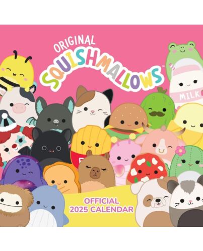 Squishmallows Square Calendar 2025-TM-04827