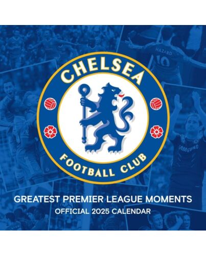 Chelsea FC Legends Square Calendar 2025-TM-04882