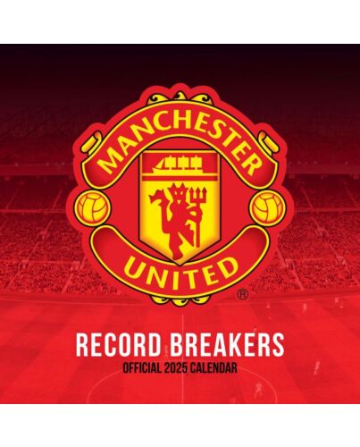 Manchester United FC Legends Square Calendar 2025-TM-04902