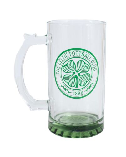 Celtic FC Stein Glass Tankard-TM-02913