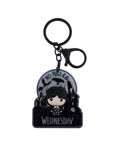Wednesday 3D Chibi Keyring-TM-04009