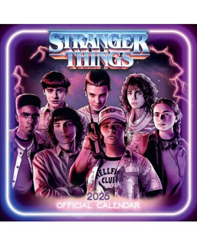 Stranger Things Square Calendar 2025-TM-04831