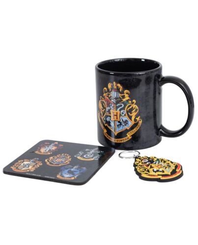 Harry Potter Colourful Crest Mug & Coaster Set-TM-05304