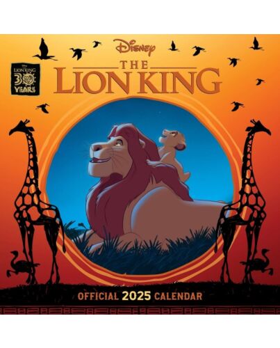 The Lion King Square Calendar 2025-TM-04810