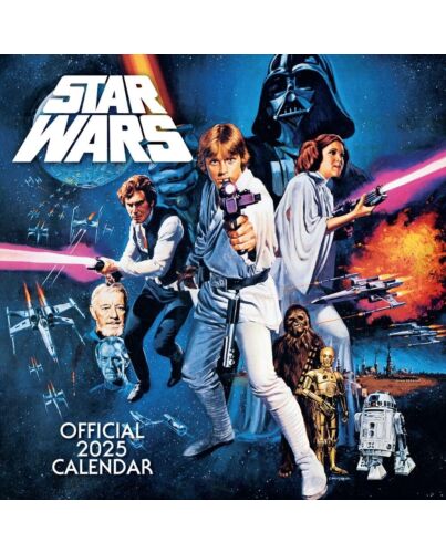 Star Wars Classic Square Calendar 2025-TM-04828