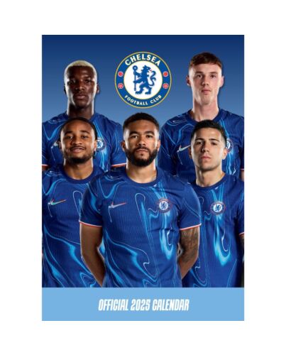 Chelsea FC A3 Calendar 2025-TM-04877