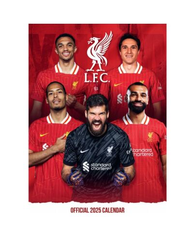 Liverpool FC A3 Calendar 2025-TM-04899
