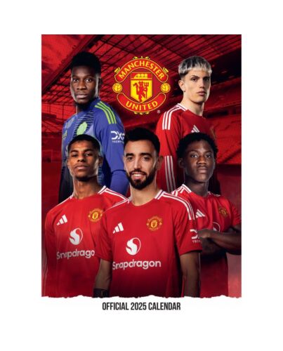 Manchester United FC A3 Calendar 2025-TM-04903