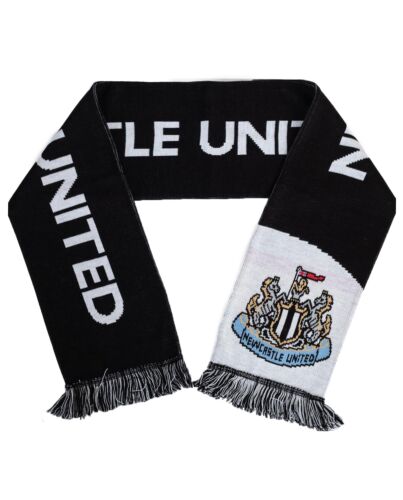Newcastle United FC Diagonal Scarf-TM-05567