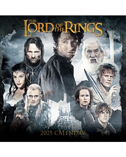 The Lord Of The Rings Square Calendar 2025-TM-04811