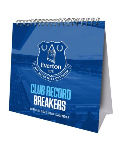 Everton FC Desktop Calendar 2025-TM-04857