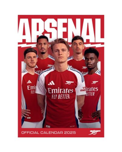 Arsenal FC A3 Calendar 2025-TM-04865