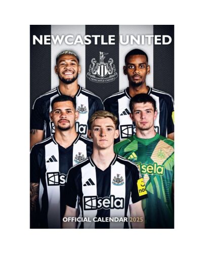 Newcastle United FC A3 Calendar 2025-TM-04904