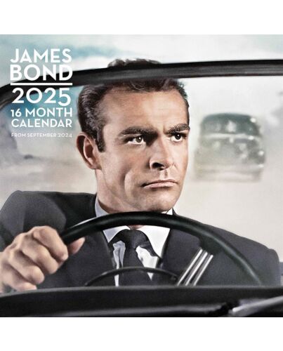 James Bond Square Calendar 2025-TM-04949