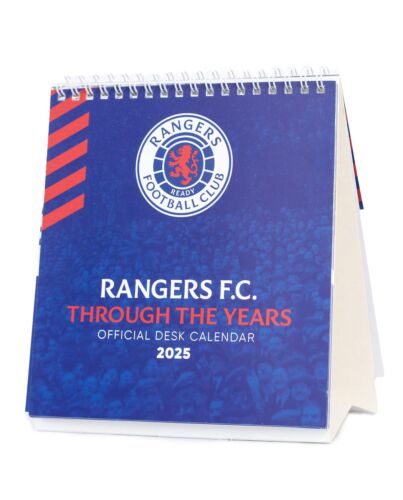 Rangers FC Desktop Calendar 2025-TM-04881