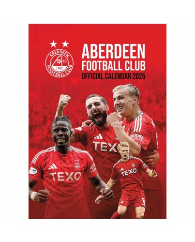 Aberdeen FC A3 Calendar 2025-TM-04864