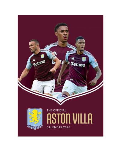 Aston Villa FC A3 Calendar 2025-TM-04868