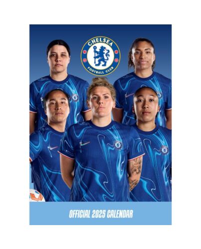 Chelsea WFC A3 Calendar 2025-TM-04883
