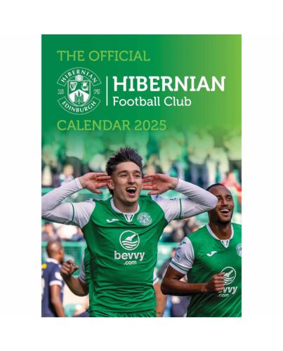 Hibernian FC A3 Calendar 2025-TM-04898