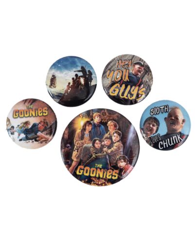 The Goonies Button Badge Set-TM-05935