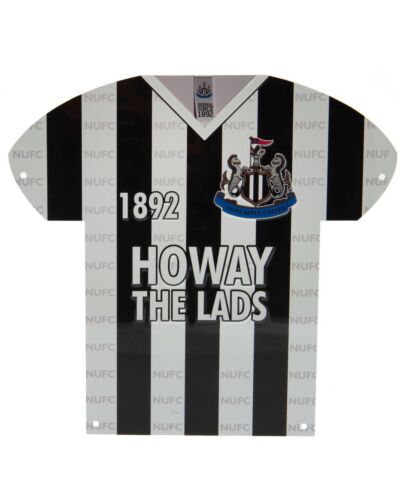 Newcastle United FC Metal Shirt Sign-161193